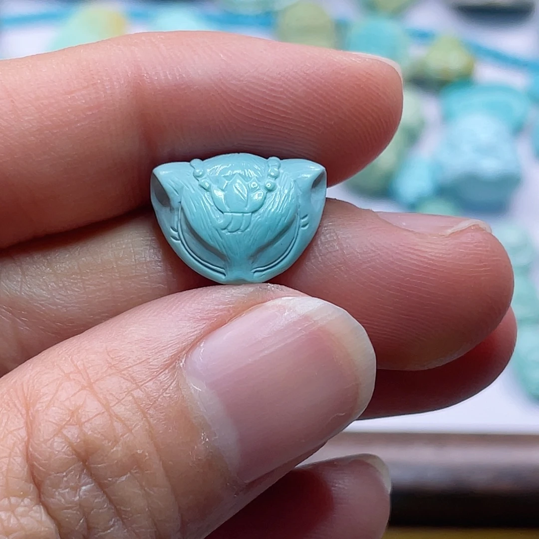 绿松石未镶嵌配饰