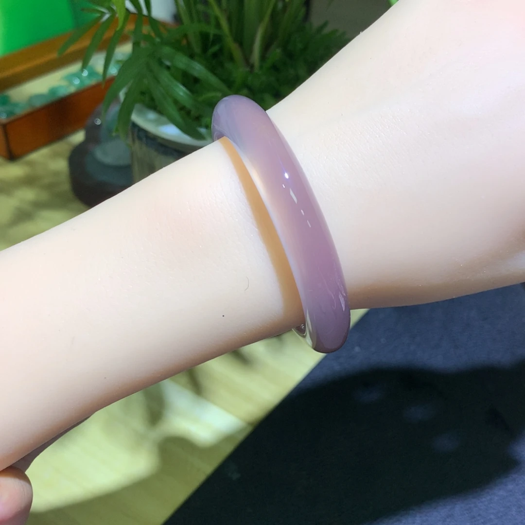 玛瑙/玉髓未镶嵌手镯干枯玫瑰