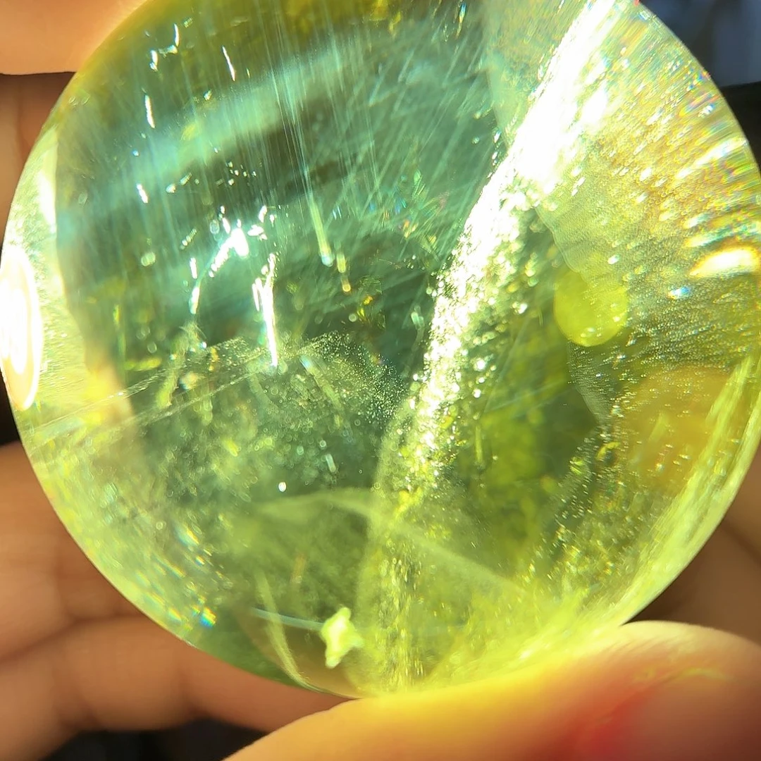 水晶未镶嵌珠宝半成品蓝针57