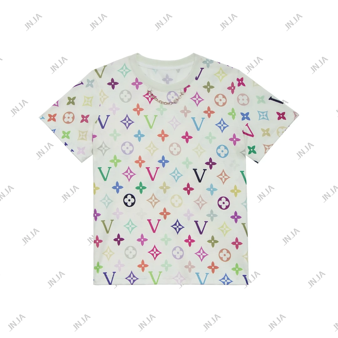 百搭白色T恤-9049