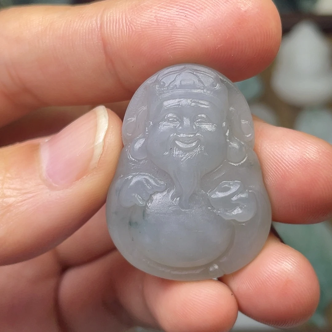 定制翡翠未镶嵌黄财财