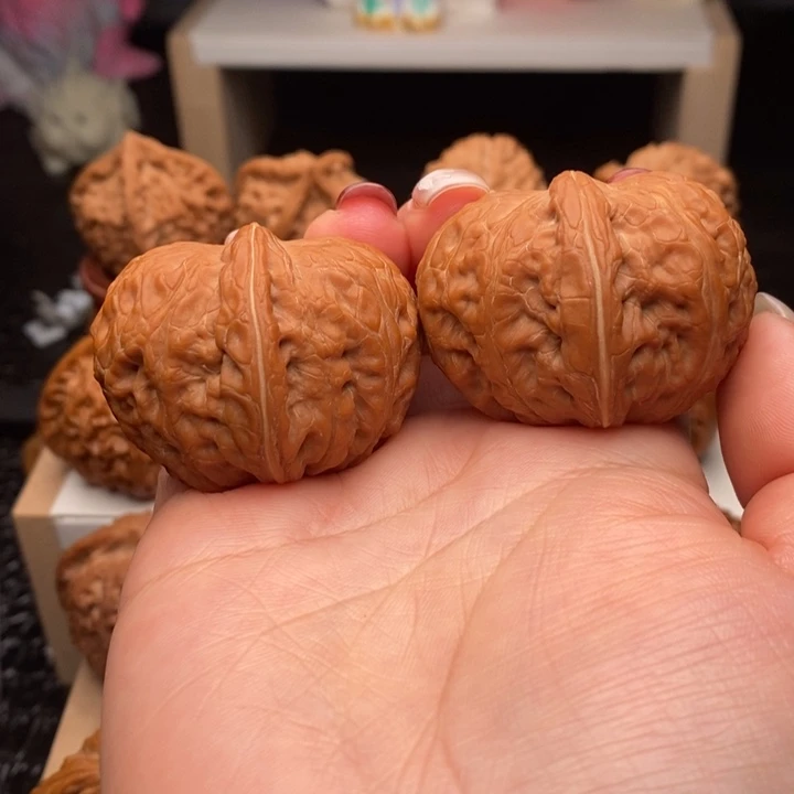 @***中把件文玩核桃元宝44