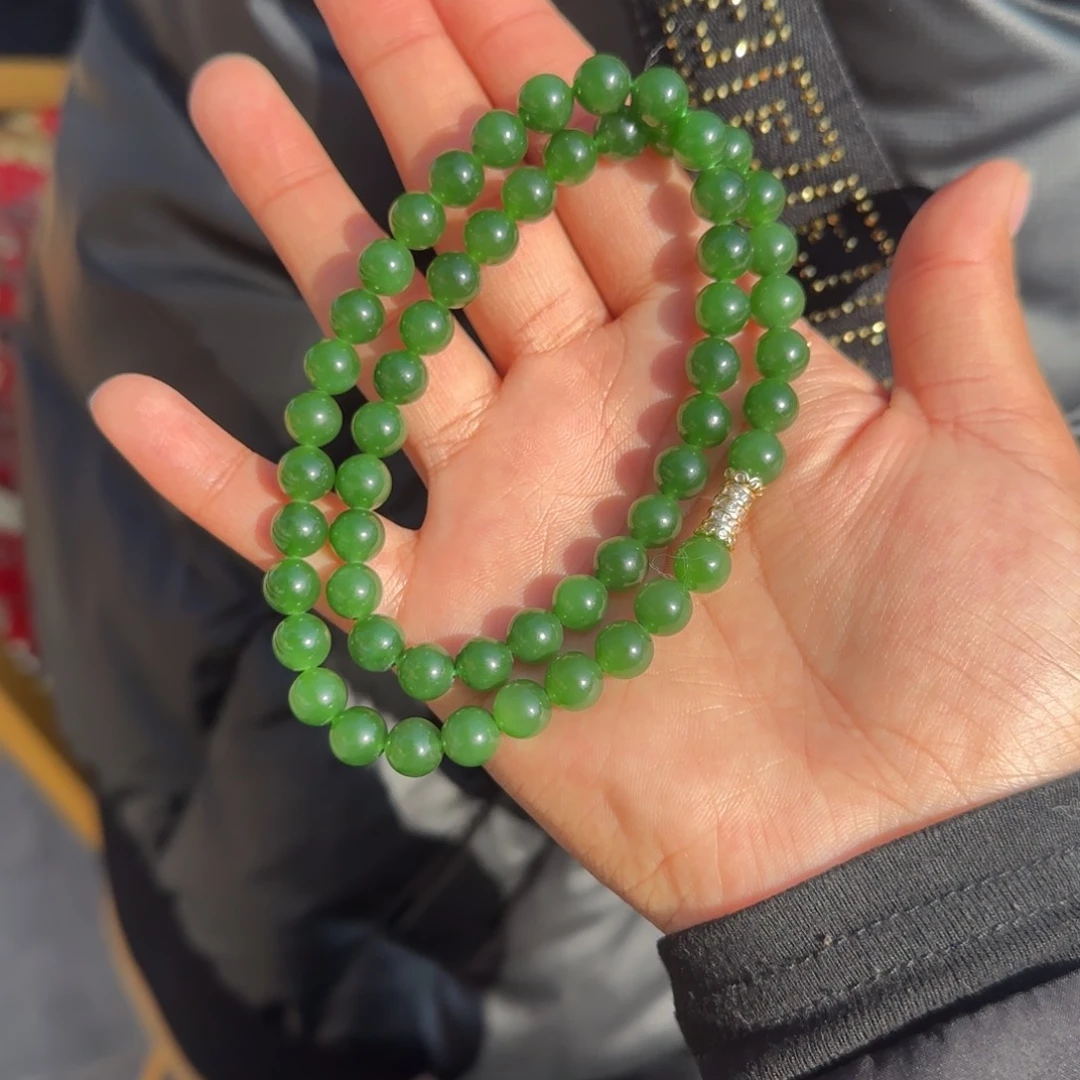 和田玉颈饰未镶嵌٩****