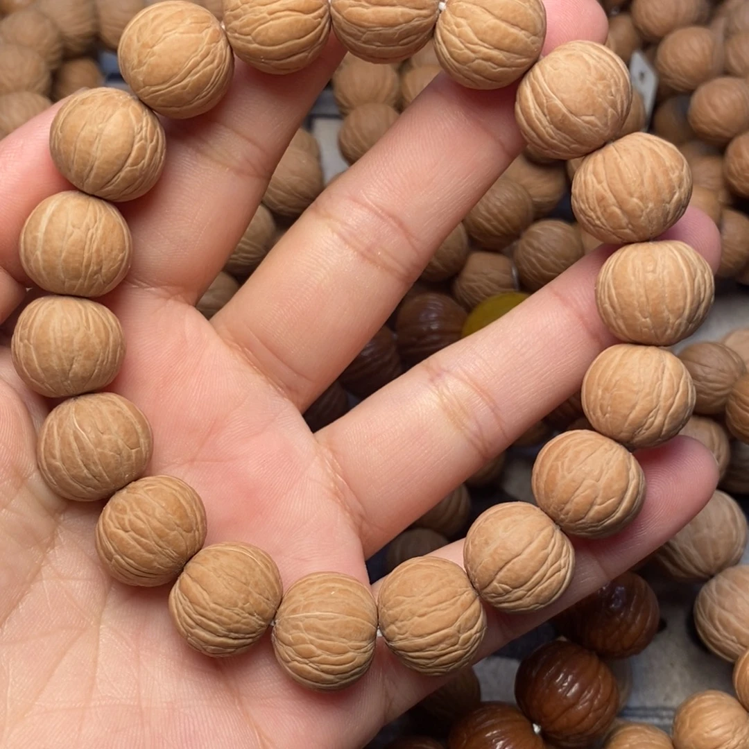 桃核手串原皮聚宝盆15➕