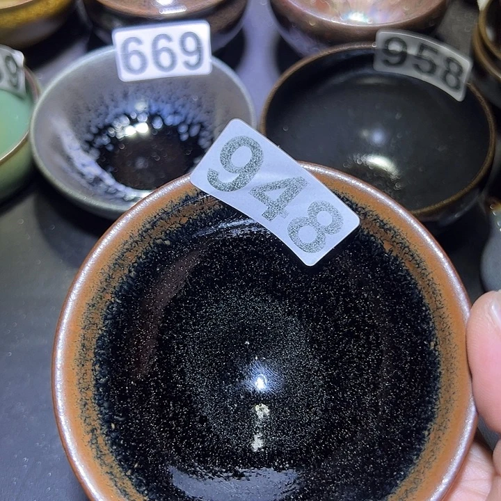 茶盏建盏瑕疵建盏