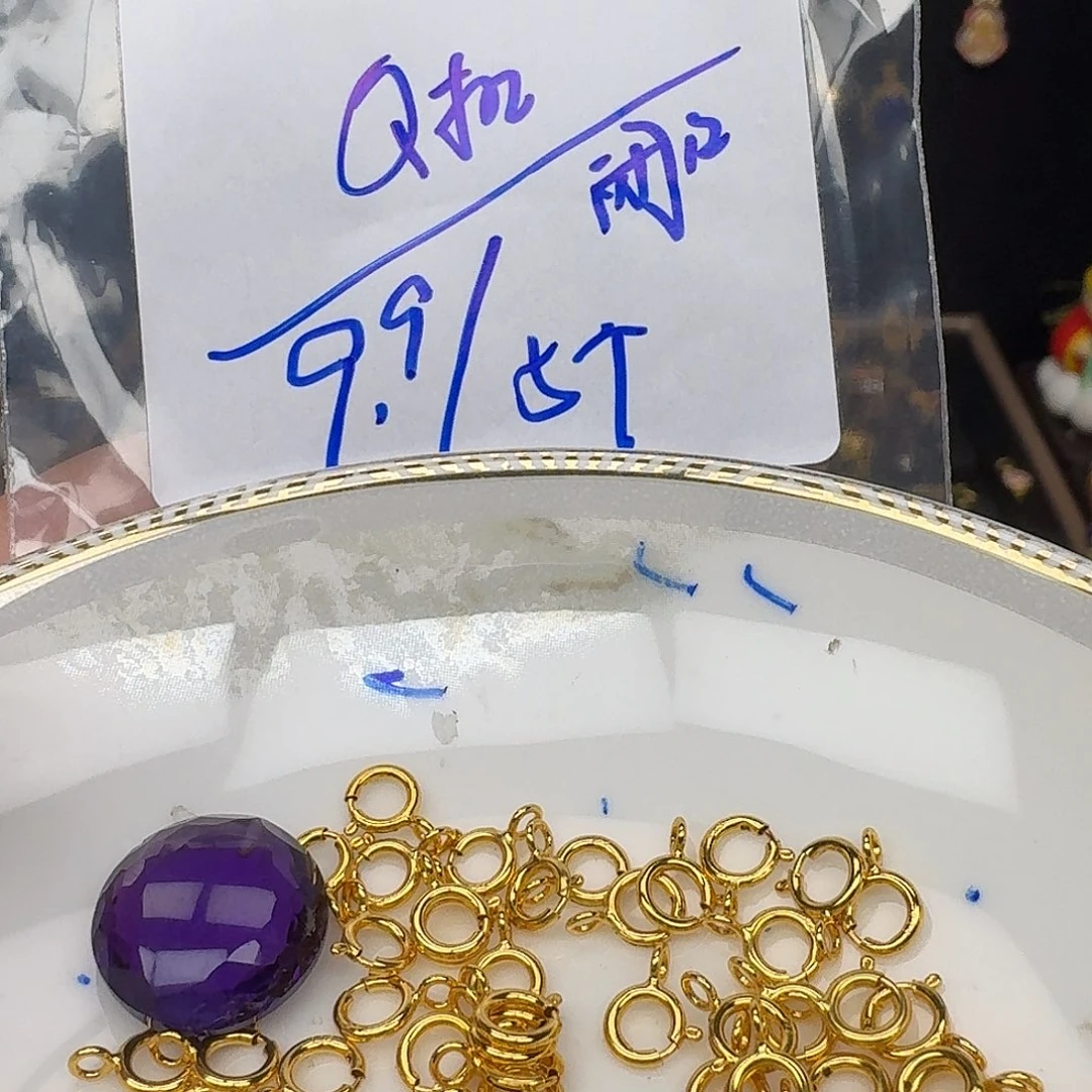 紫晶颈饰银S925镶嵌紫水晶925镶嵌2