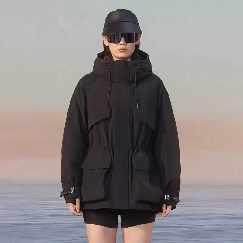 2025款时尚男女同款高级感户外美式工装保暖防风外套8116