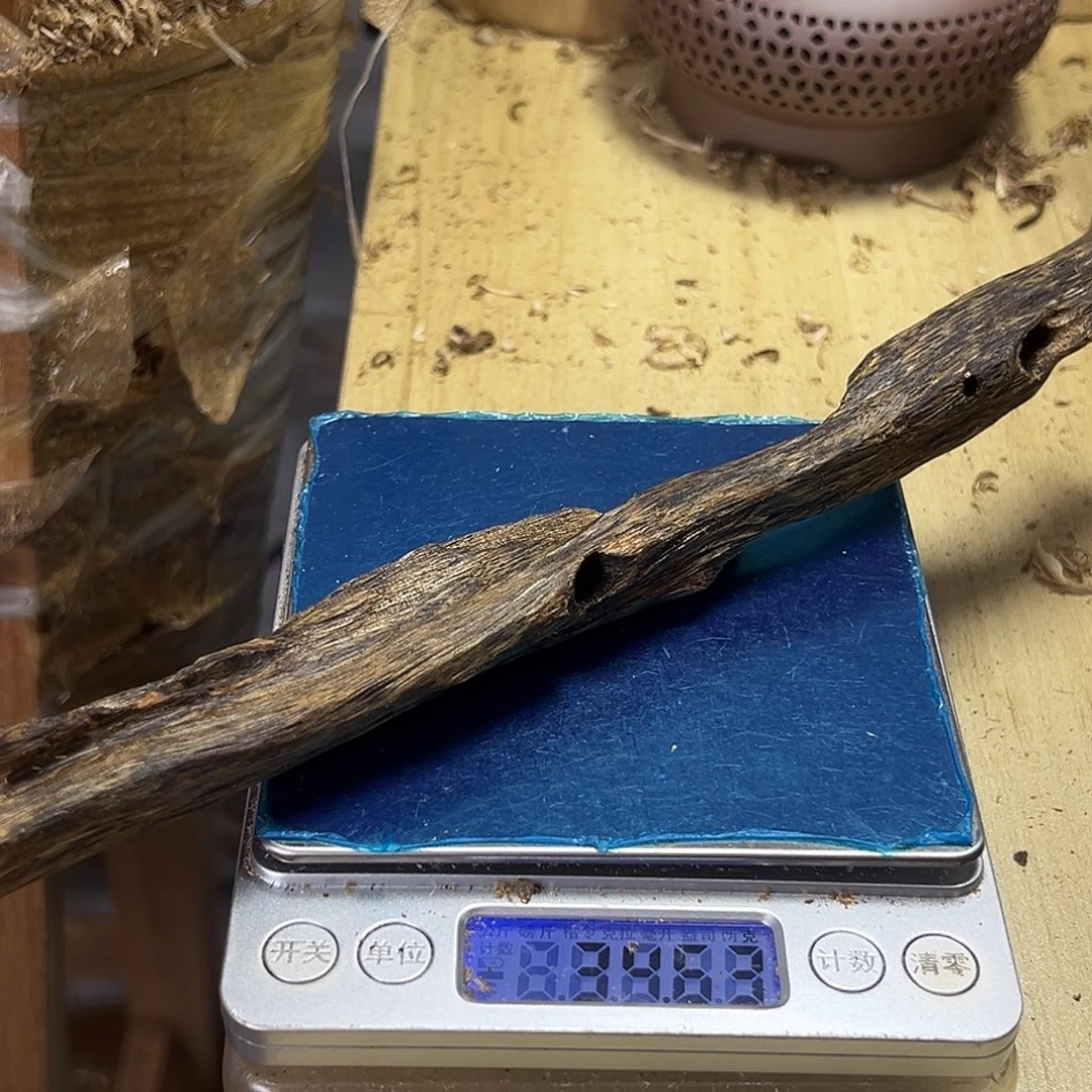 香粉绿奇楠虫漏34克张勺子