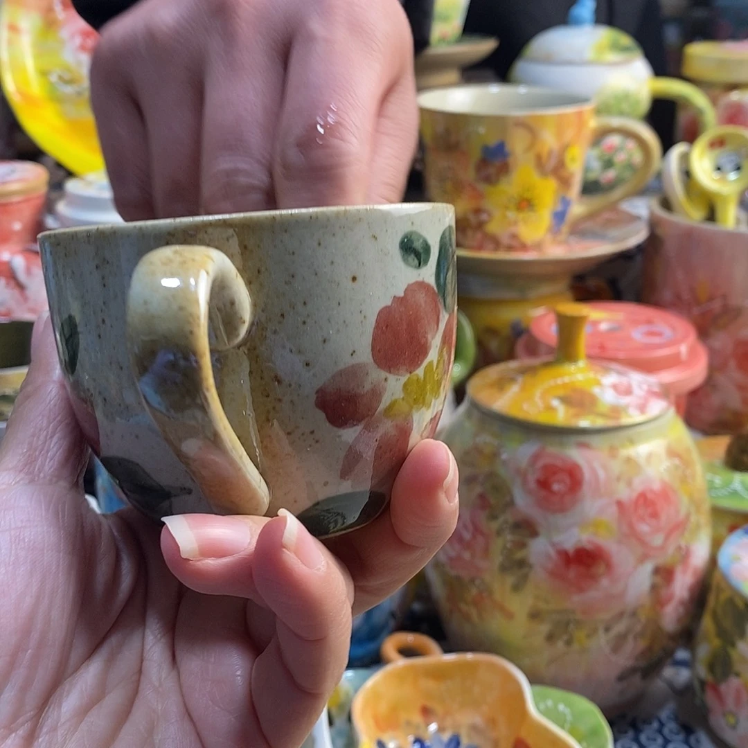 瓷片手绘陶瓷年货节福利