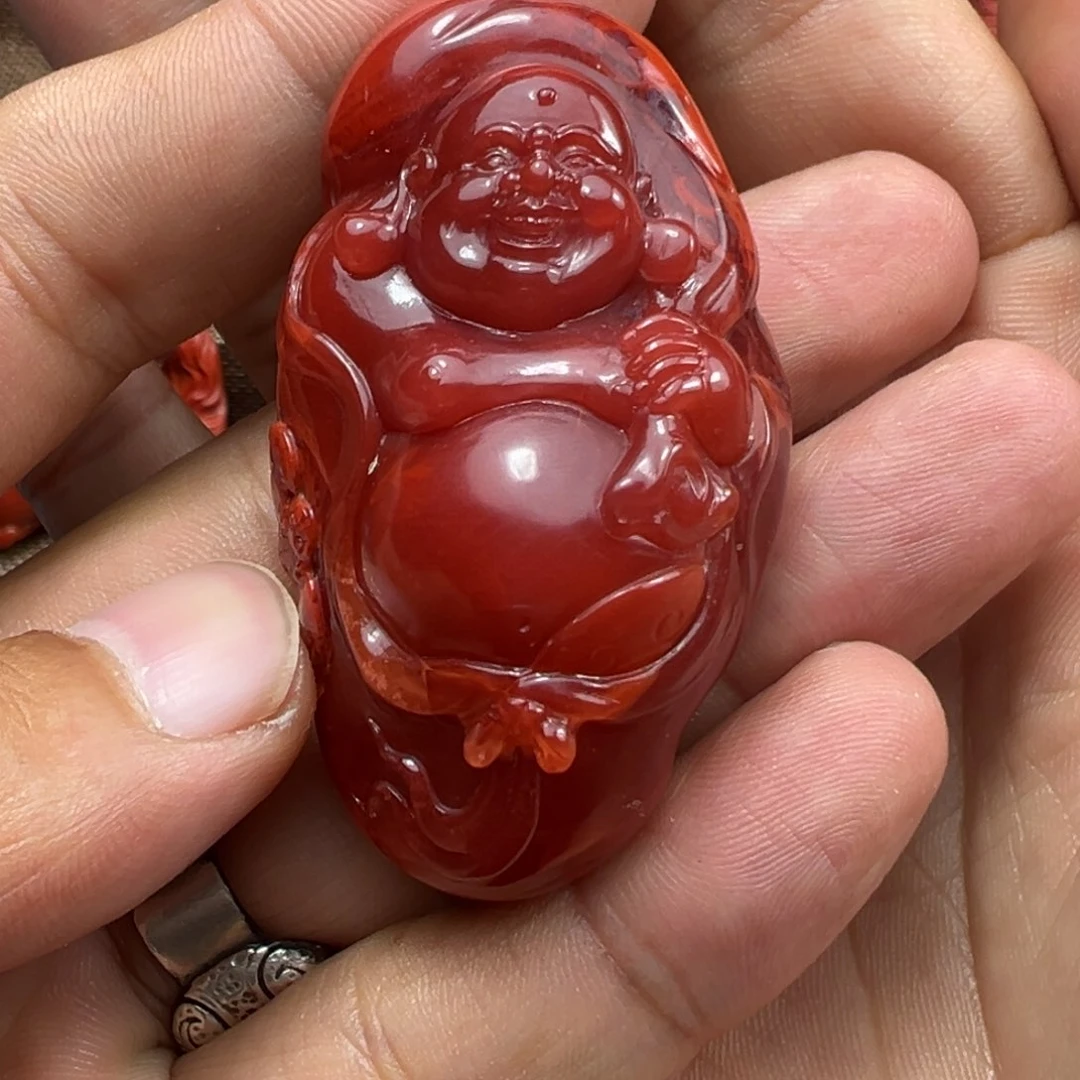 南红玛瑙吊坠未镶嵌旭**升