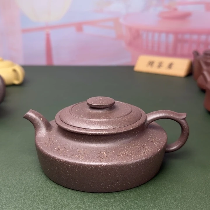 紫砂茶壶华亭孤品