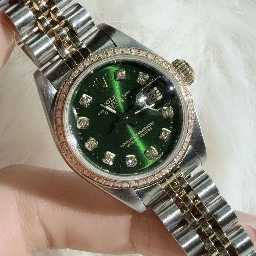 95新 Rolex/劳力士 69173自动机械腕表/后镶钻/表径26mm