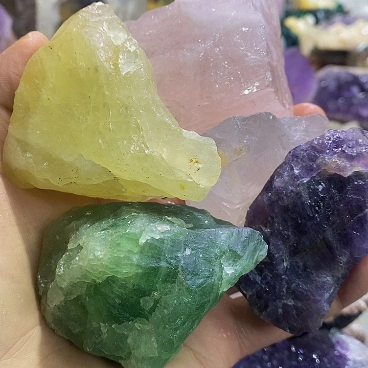 珠宝半成品水晶未镶嵌