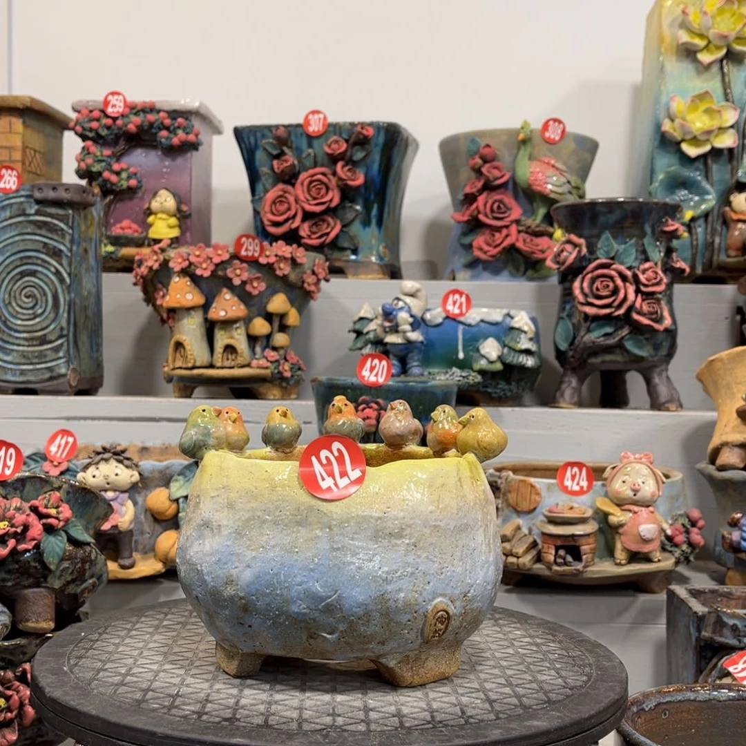 陶瓷422 号陶然花盆新年福利