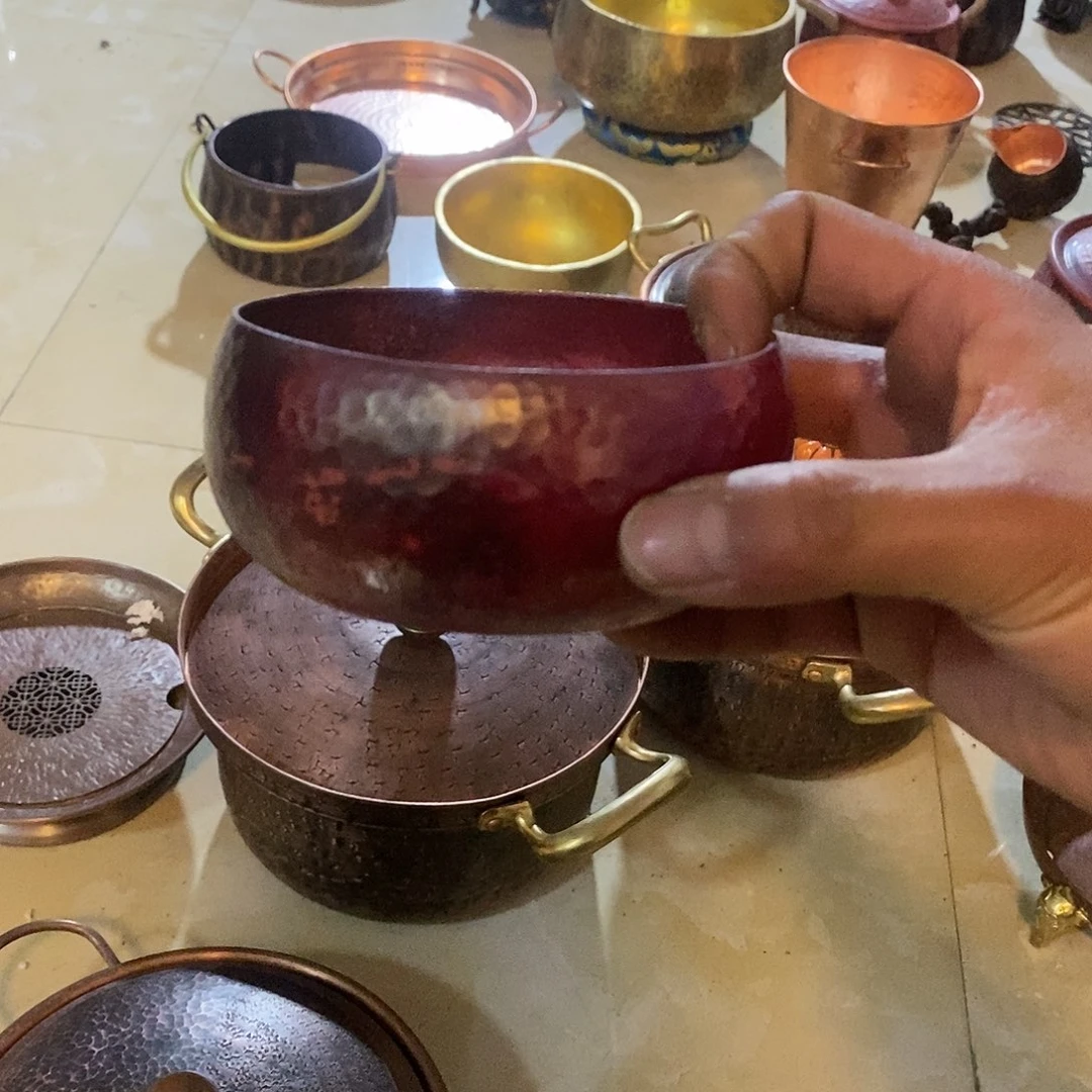 小茶洗手工锻打工艺