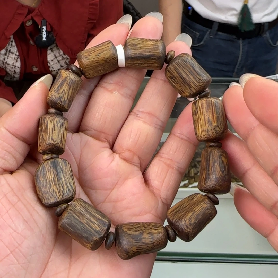 沉香手串多样性发1条巨无霸紫棋树心油高货21克