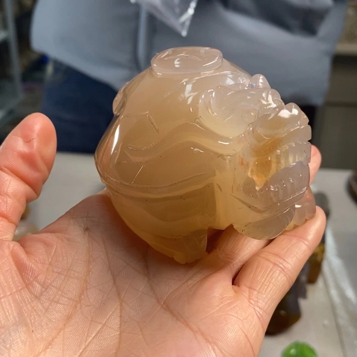玛瑙/玉髓吊坠(不含链)未镶嵌