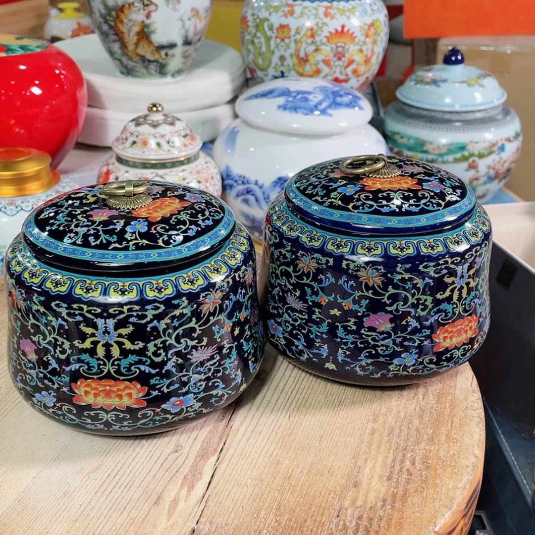 【闪购商品】罐陶瓷茶叶罐密封罐