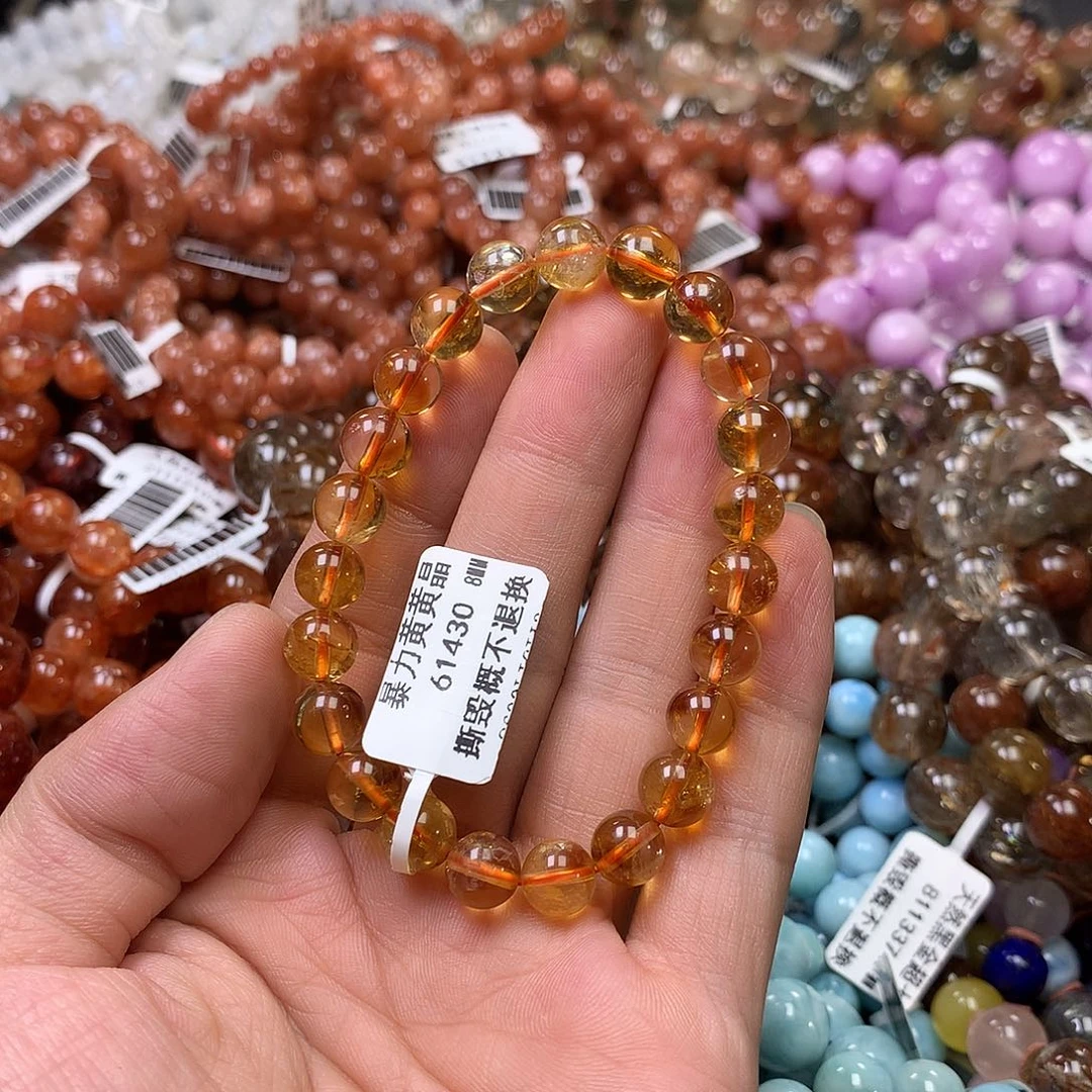 水晶手链未镶嵌手链