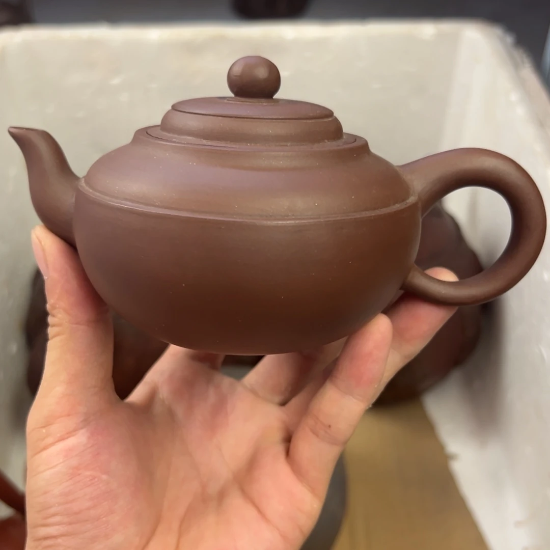 茶壶紫砂宜兴原矿紫砂壶300毫升容量