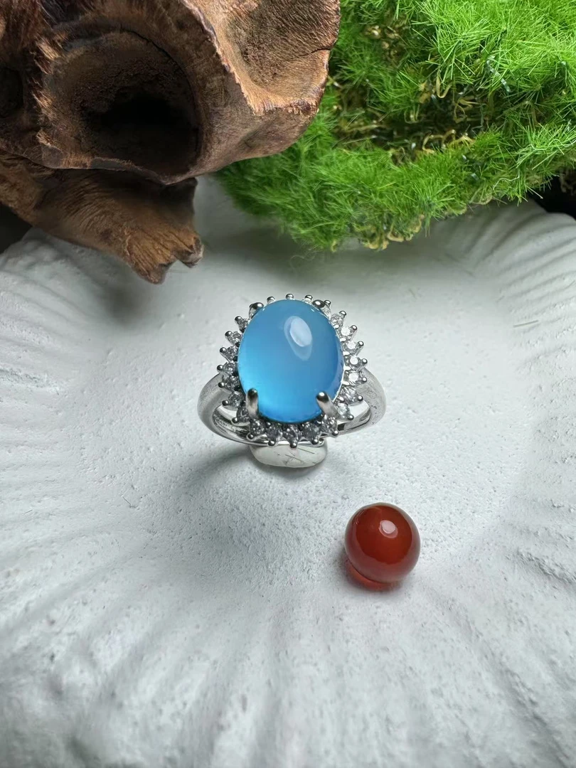 玛瑙珠＋蛋面戒指/多样性发货/一件（微瑕）