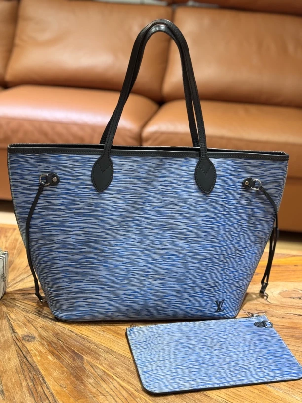 95新 LouisVuitton/路易威登 水波纹NF子母包中号12608