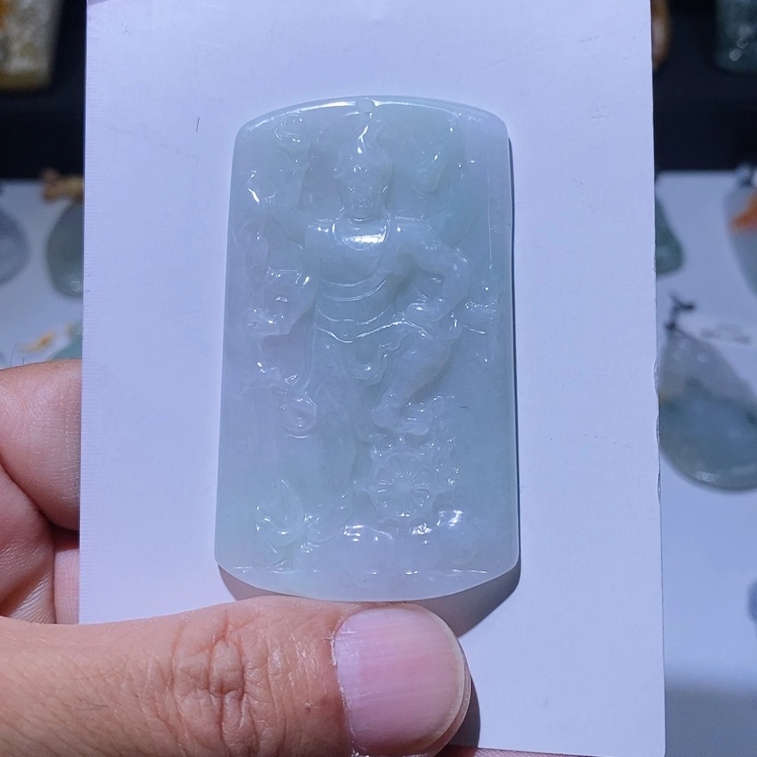 吊坠(不含链)未镶嵌翡翠挂件