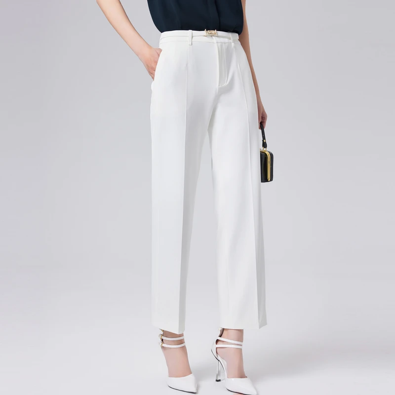 OBEG欧碧倩简约百搭直筒裤50482537