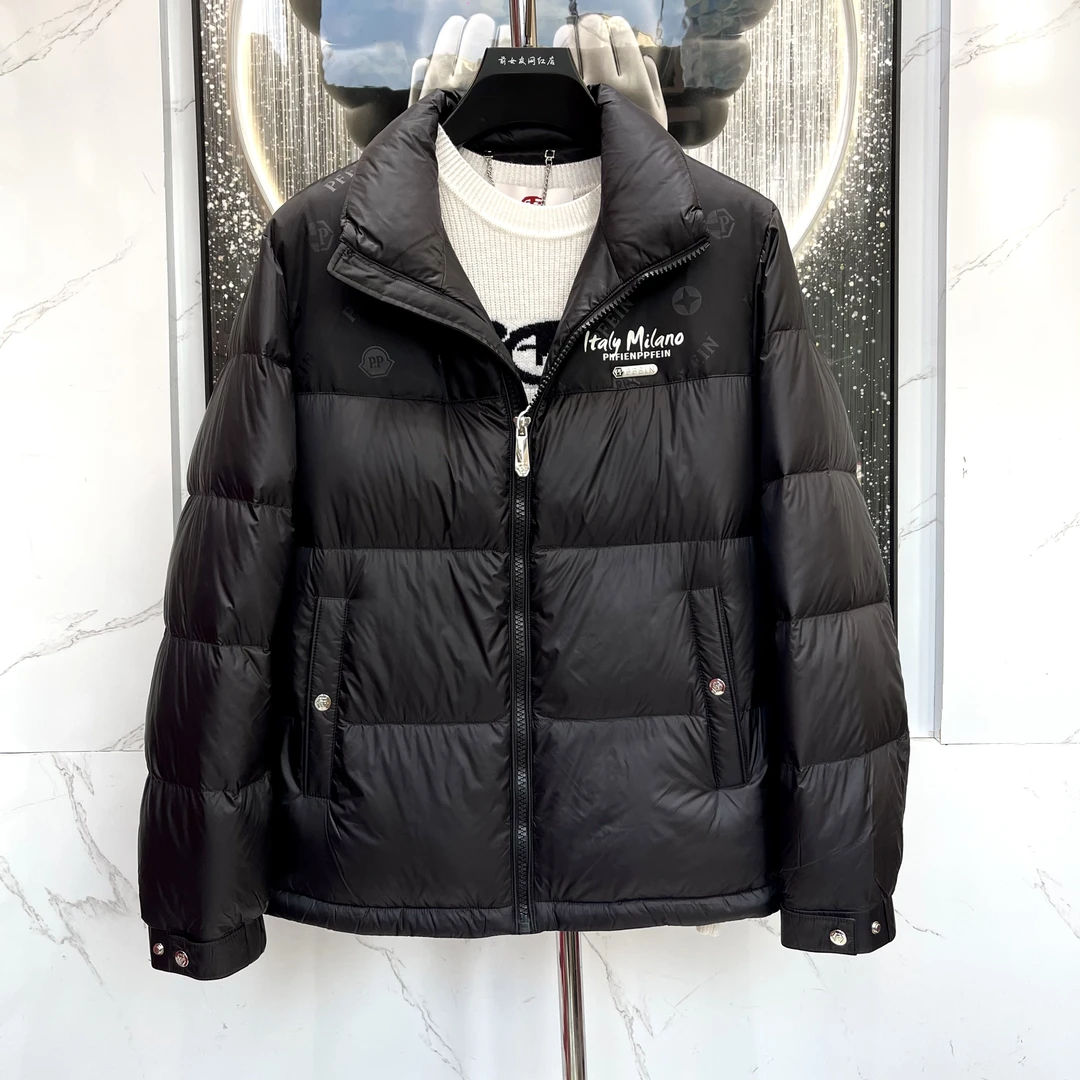 【PP羽绒服】冬季新款潮流休闲百搭轻奢男外套男士羽绒保暖百搭3461