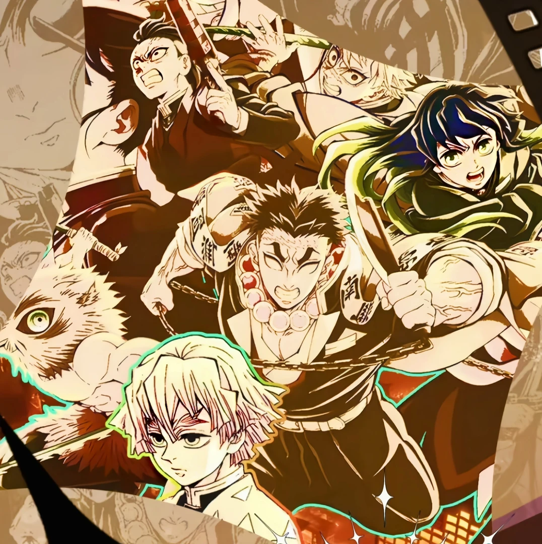 【玛卡文创】鬼灭之刃-宿命终章-动漫周边二创撕撕乐盲盒（主播代拆）