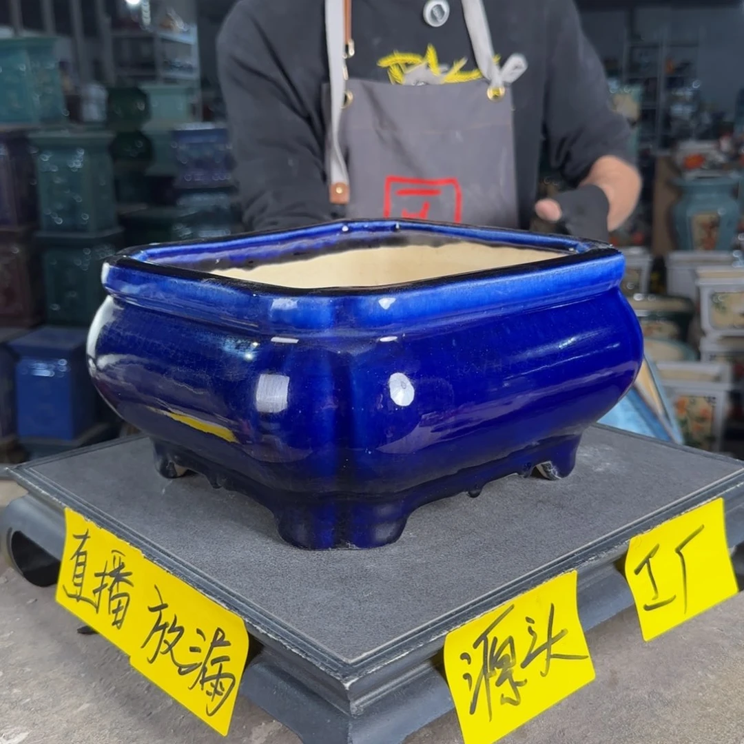 一风堂石湾花盆。微瑕