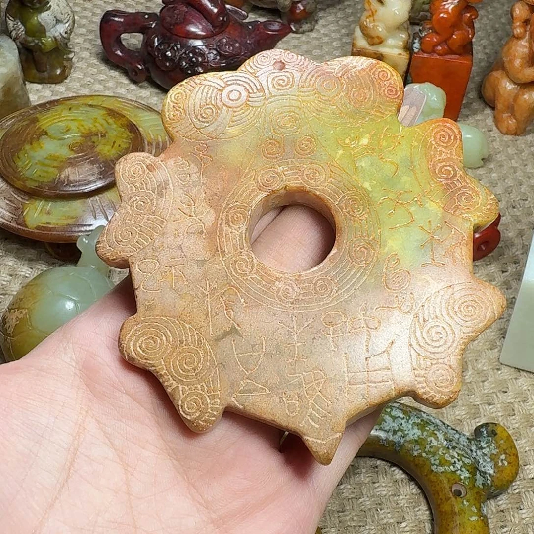 白玉菩提吊坠挂件