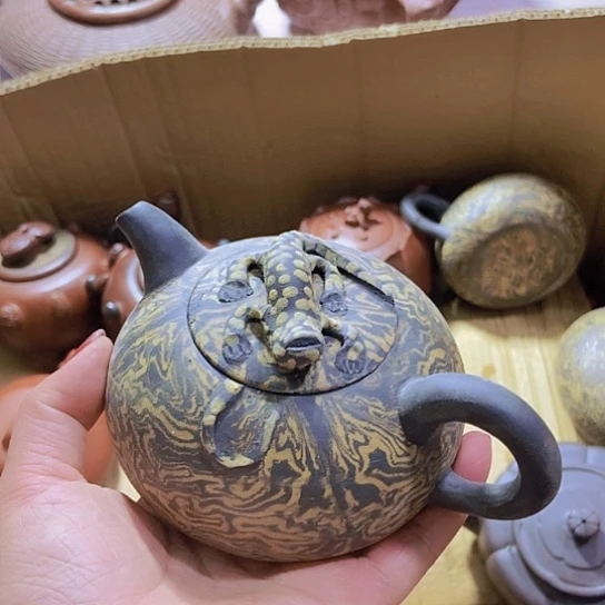 全手工制作宜兴紫砂壶