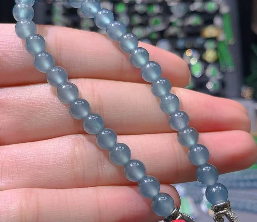 纯天然A货翡翠项链