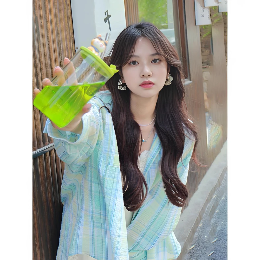 【夏季新款工厂店】设计师套装女拍一发二发三发四发五衬衫外套短袖