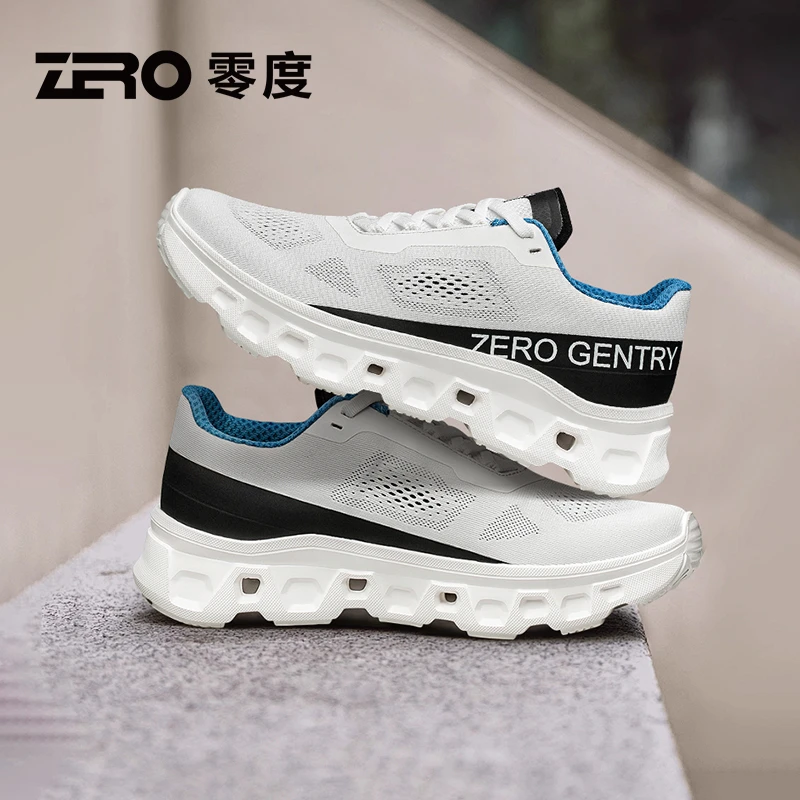ZRO零度男鞋2025夏季新款徕卡透气轻盈运动休闲鞋男士缓震增高鞋