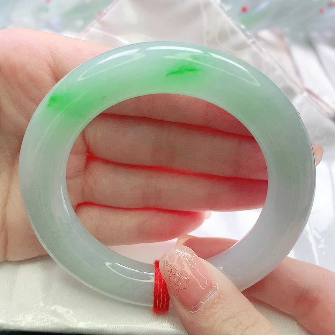 未镶嵌手镯翡翠缅甸天然A货翡翠 51