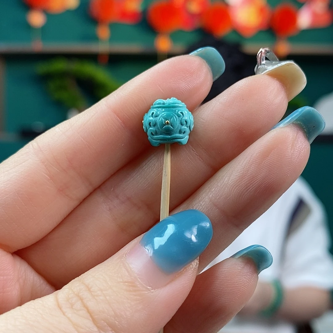 绿松石珠宝奇石未镶嵌