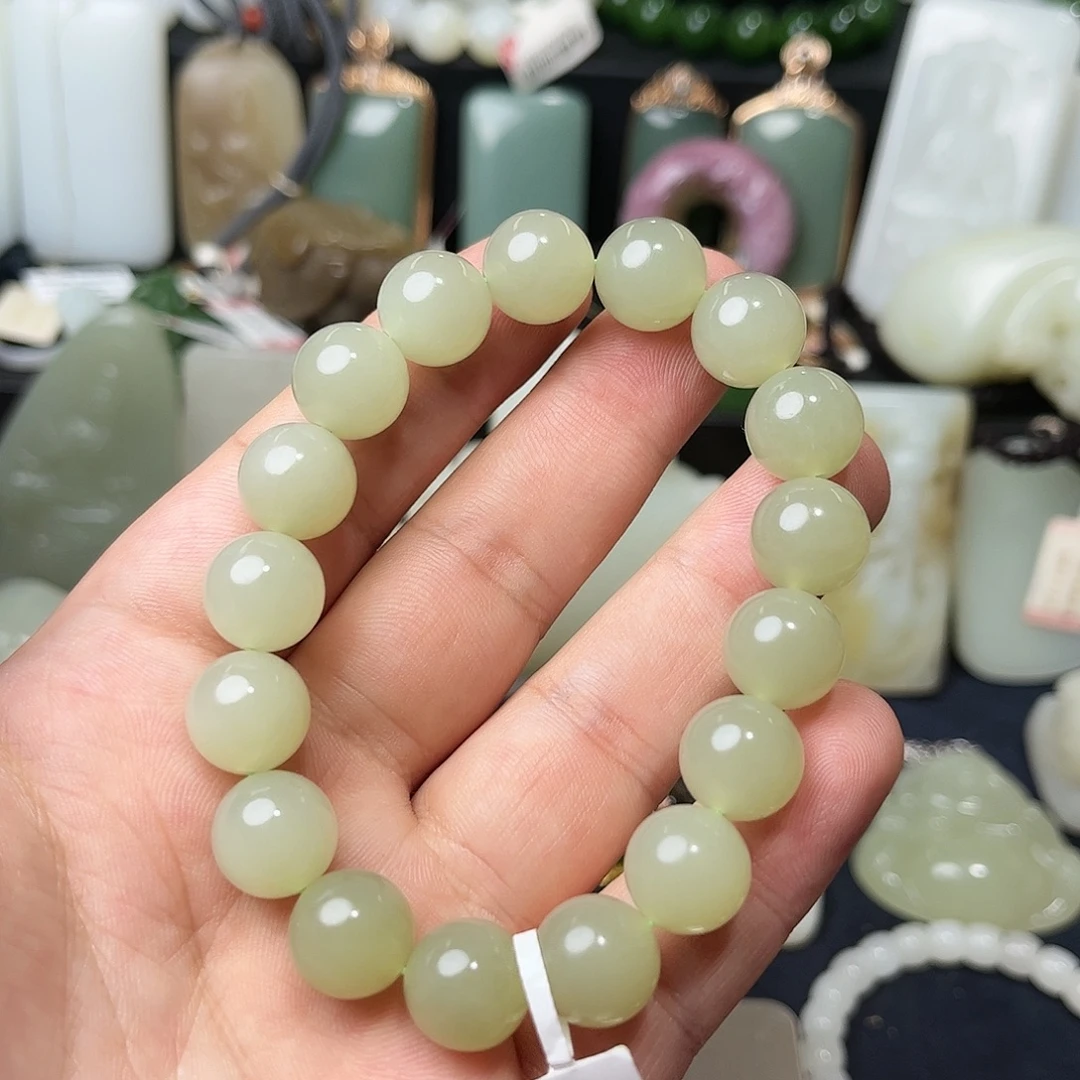 和田玉未镶嵌手链26