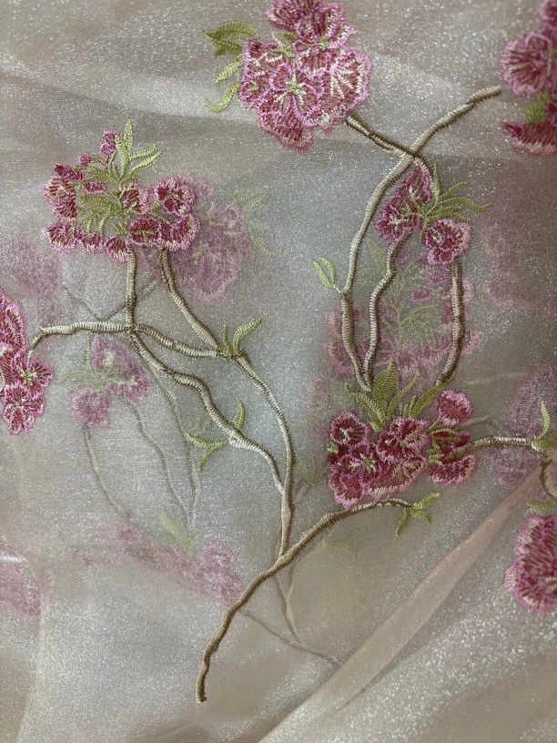 9044  6×2.7 绣花纱