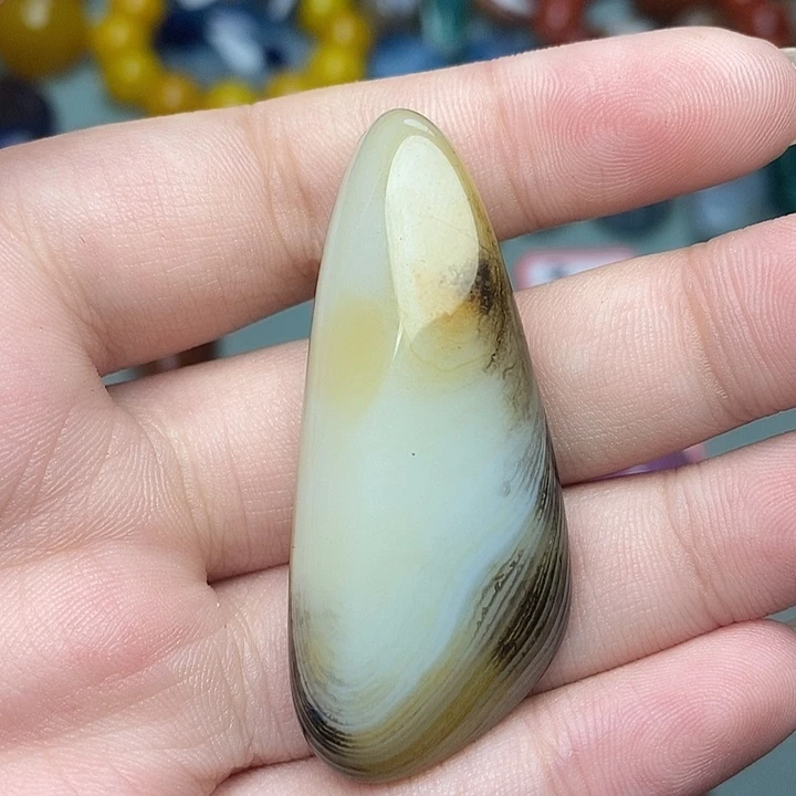 玛瑙/玉髓未镶嵌吊坠(不含链)
