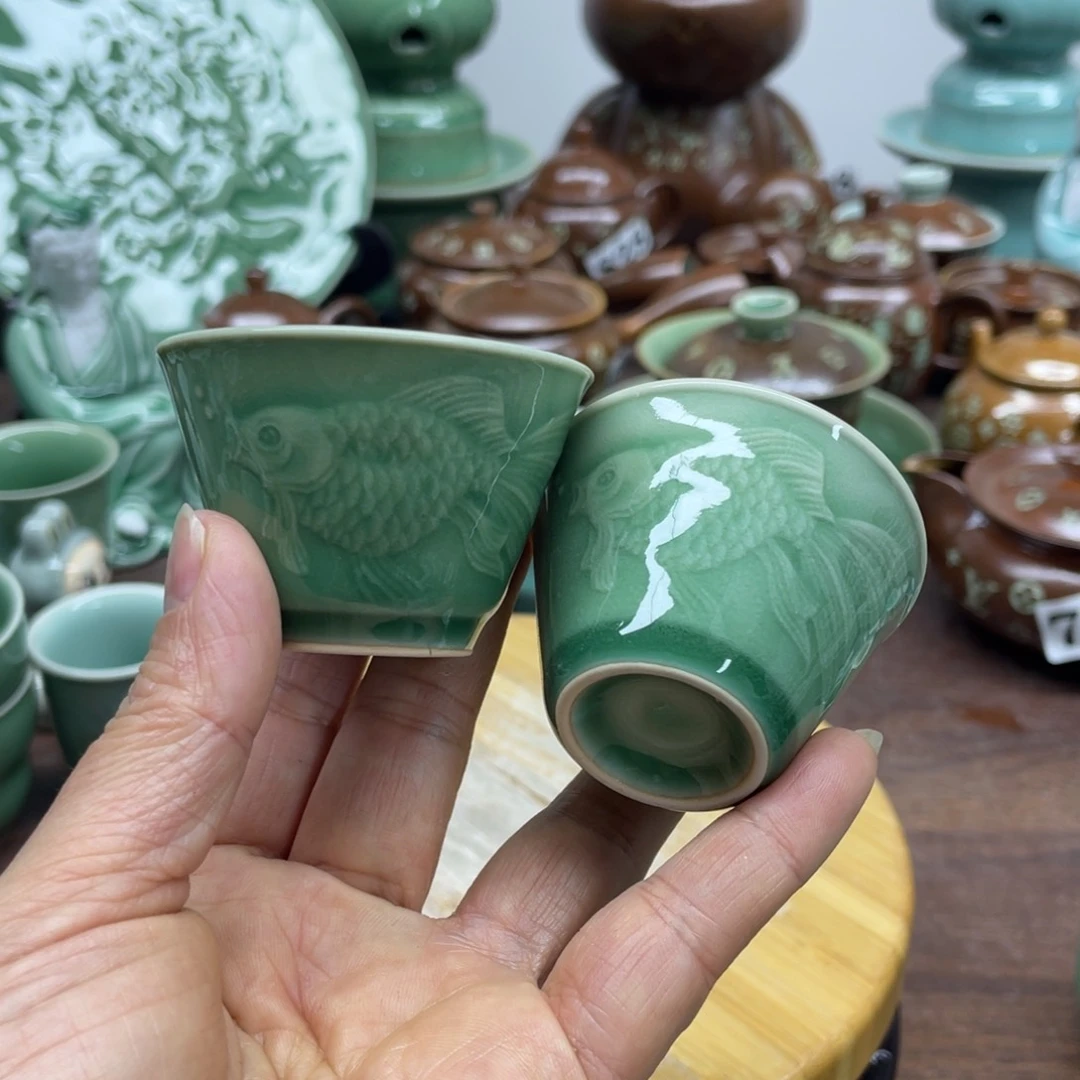 微瑕特价青瓷青瓷