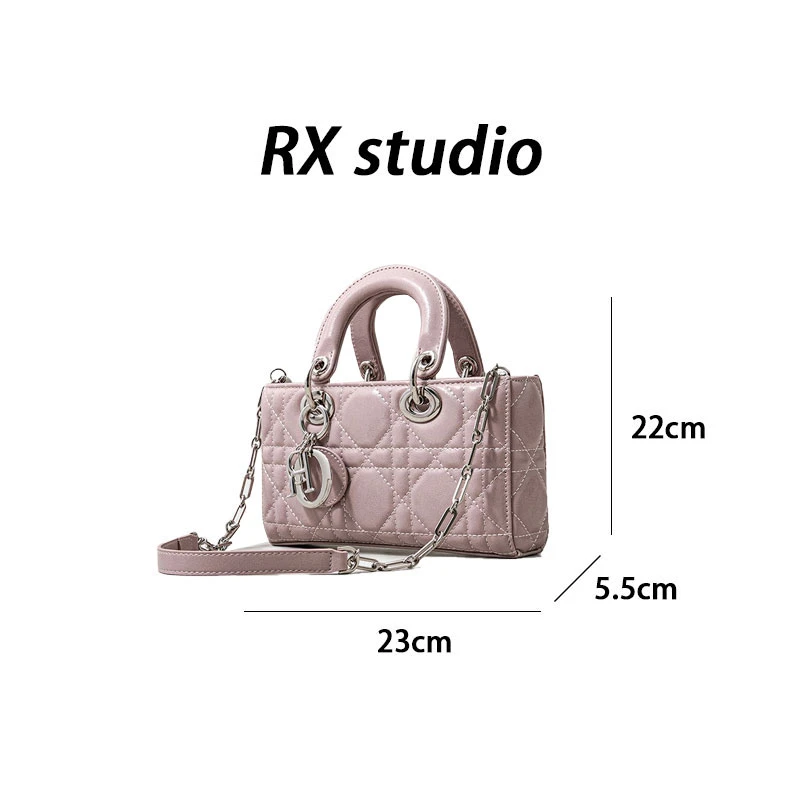 【南沙瑞熙】SK-82317-1-樱花粉RAIN.CUN轻奢小众时尚女士包