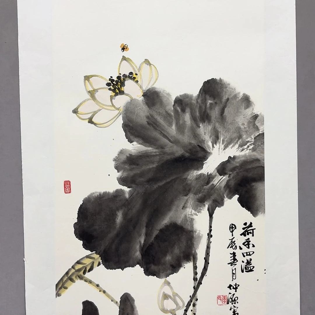国画亲笔手绘放心去藏