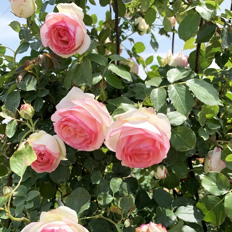 1.5米左右藤本月季花蔷薇玫瑰龙沙宝石月季阳台庭院花园植物