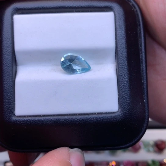 【闪购商品】海蓝宝石裸石未镶嵌天然1.74ct海蓝宝