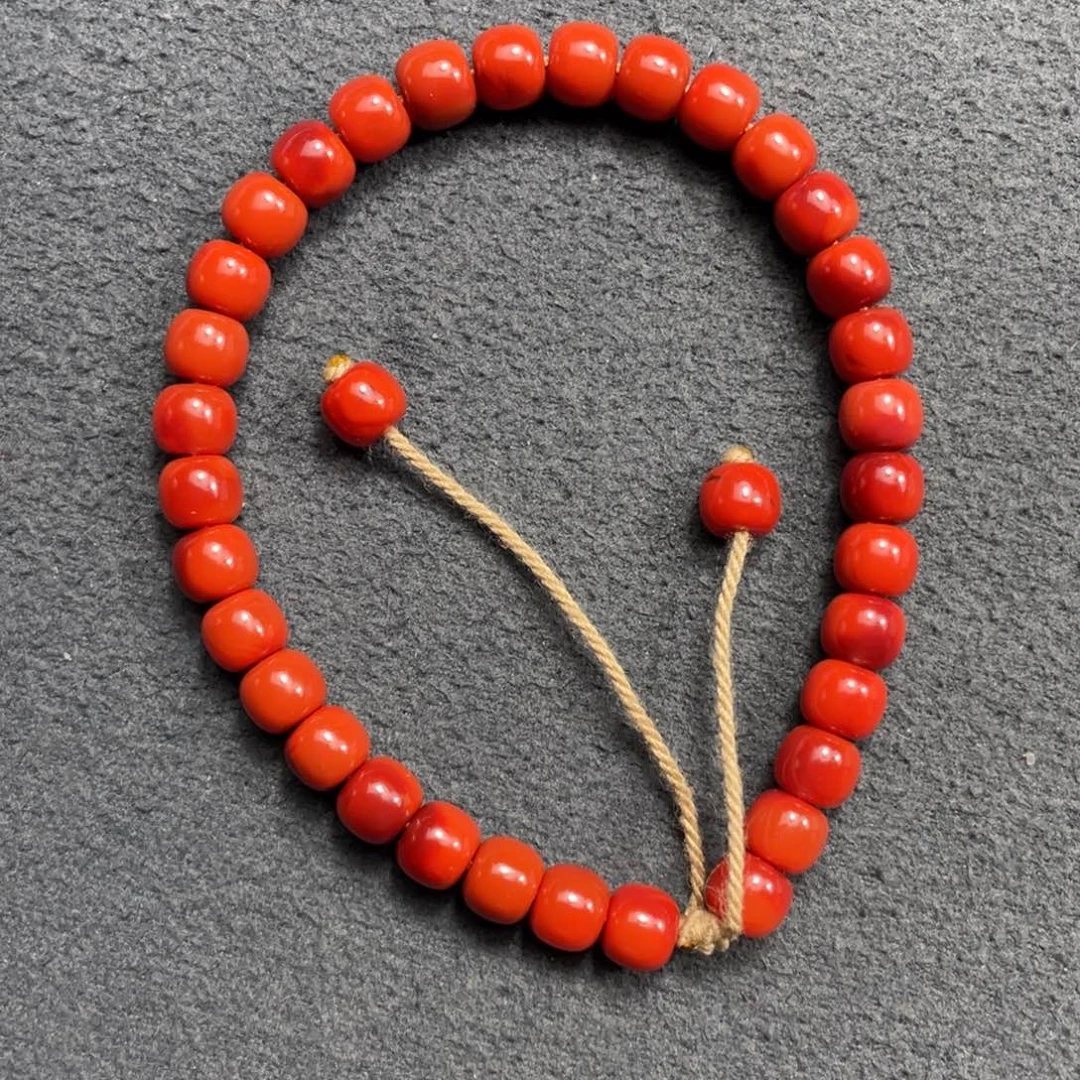 南红玛瑙未镶嵌颈饰