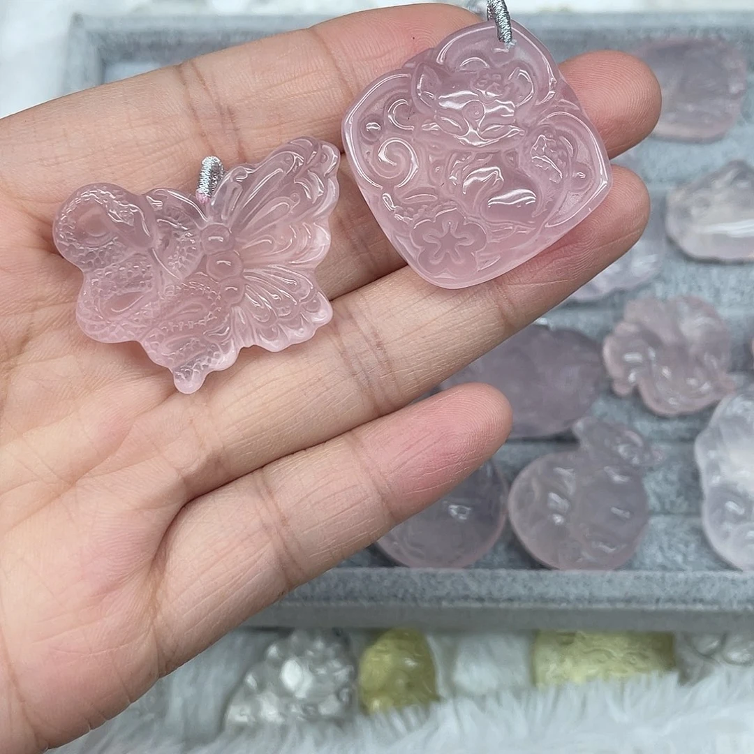 水晶吊坠配件未镶嵌