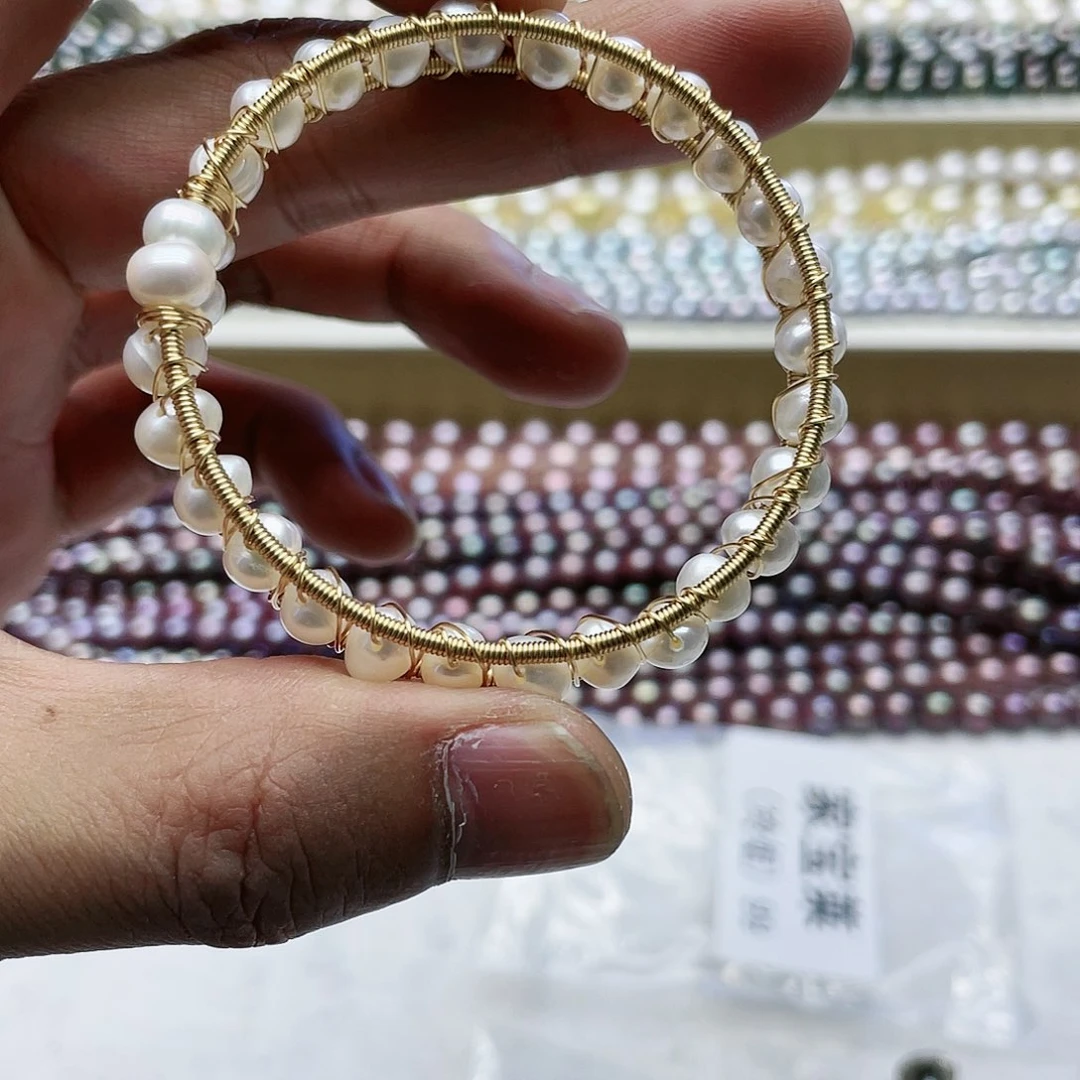 淡水珍珠手绳未镶嵌