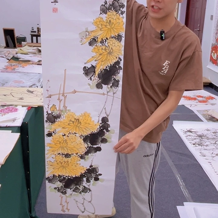国画宣纸国画纯手绘作品